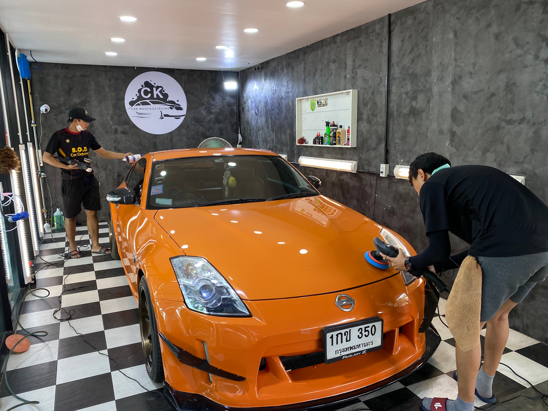 Ceramic Coating — ผลงาน CK Car Wash & Detailing
